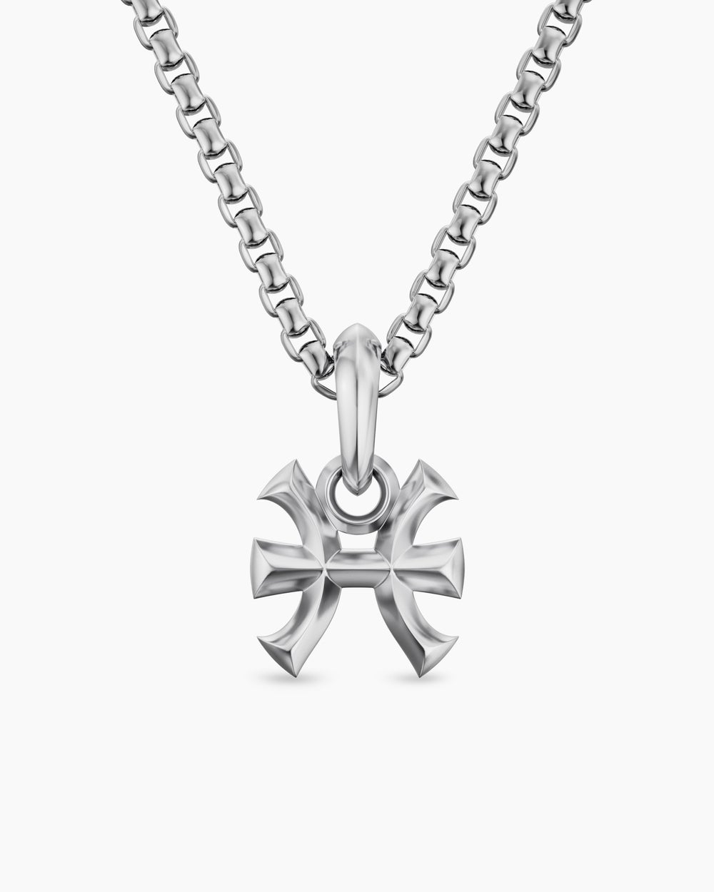 Amulette Poisson en argent sterling, 14,8 mm hommes