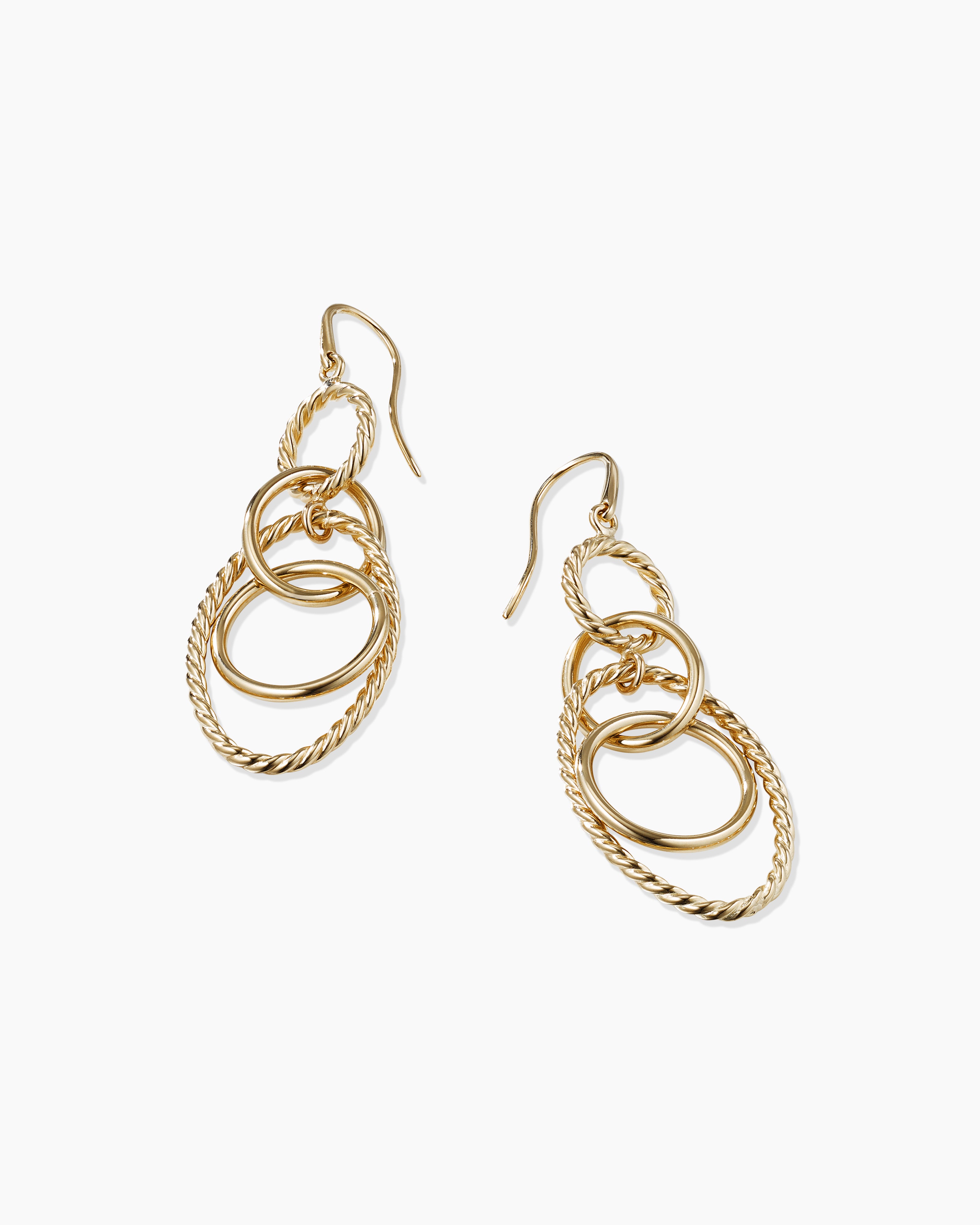 Chain Drop Earrings - Lemon Quartz – Bonito Jewelry