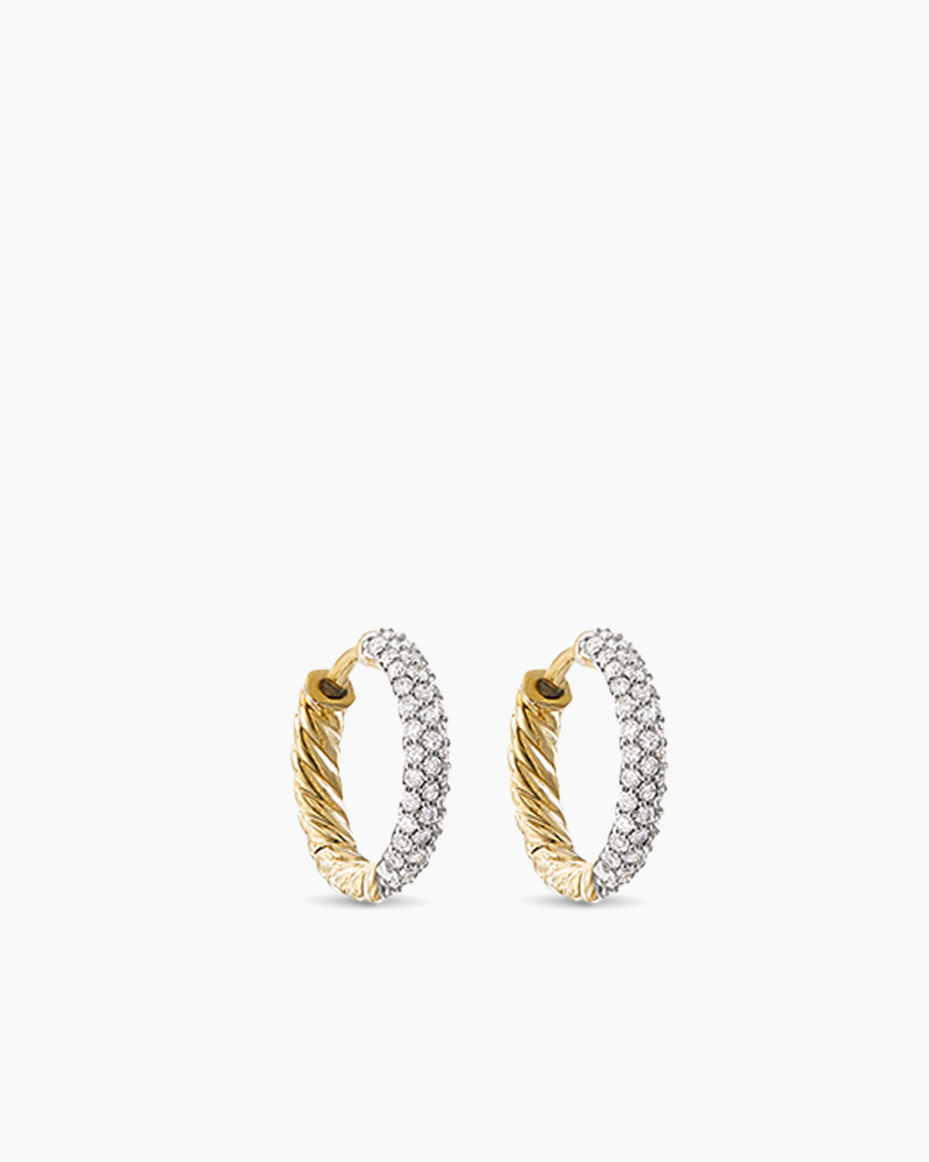 Classic Flat Small Hoop Earrings | 18ct Gold Plated Vermeil Earrings |  Missoma