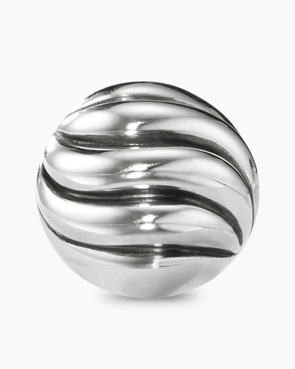 Clous d’oreilles Sculpted Cable en argent sterling, 8 mm femmes