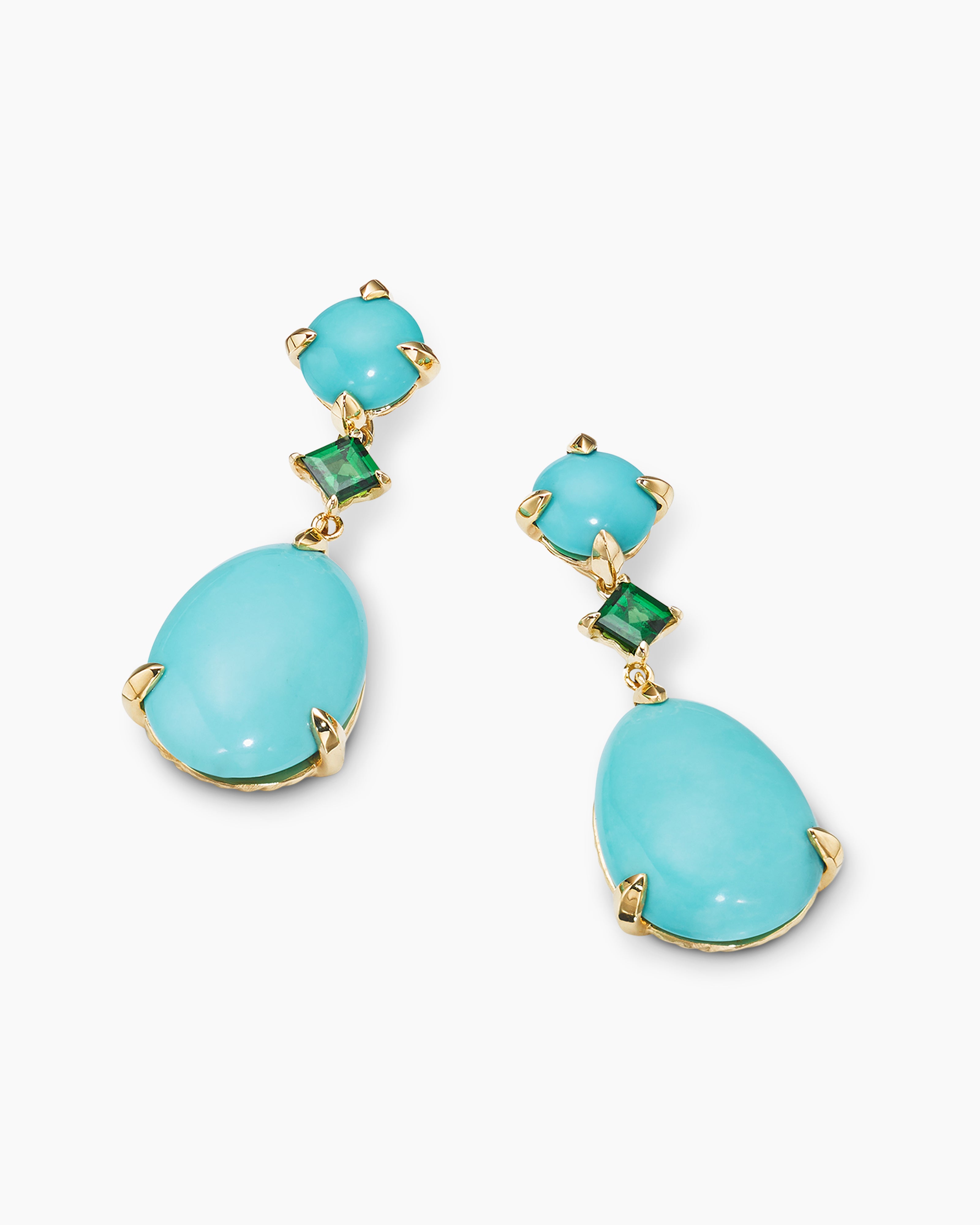 David yurman chatelaine deals turquoise earrings