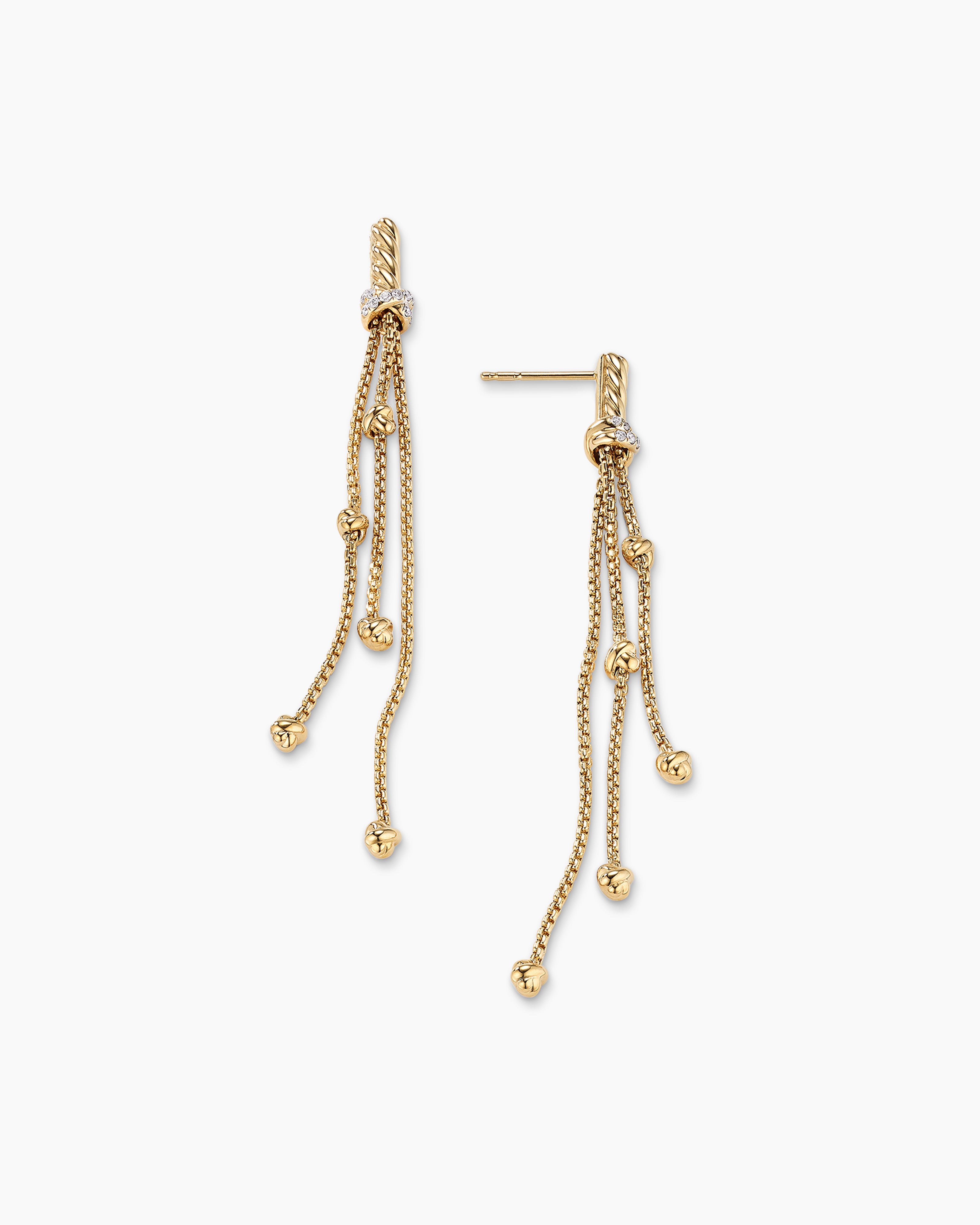 Buy Gold Plated Leafy Ghungroo Earrings Worn By Anu Immanuel | Suhani Pittie