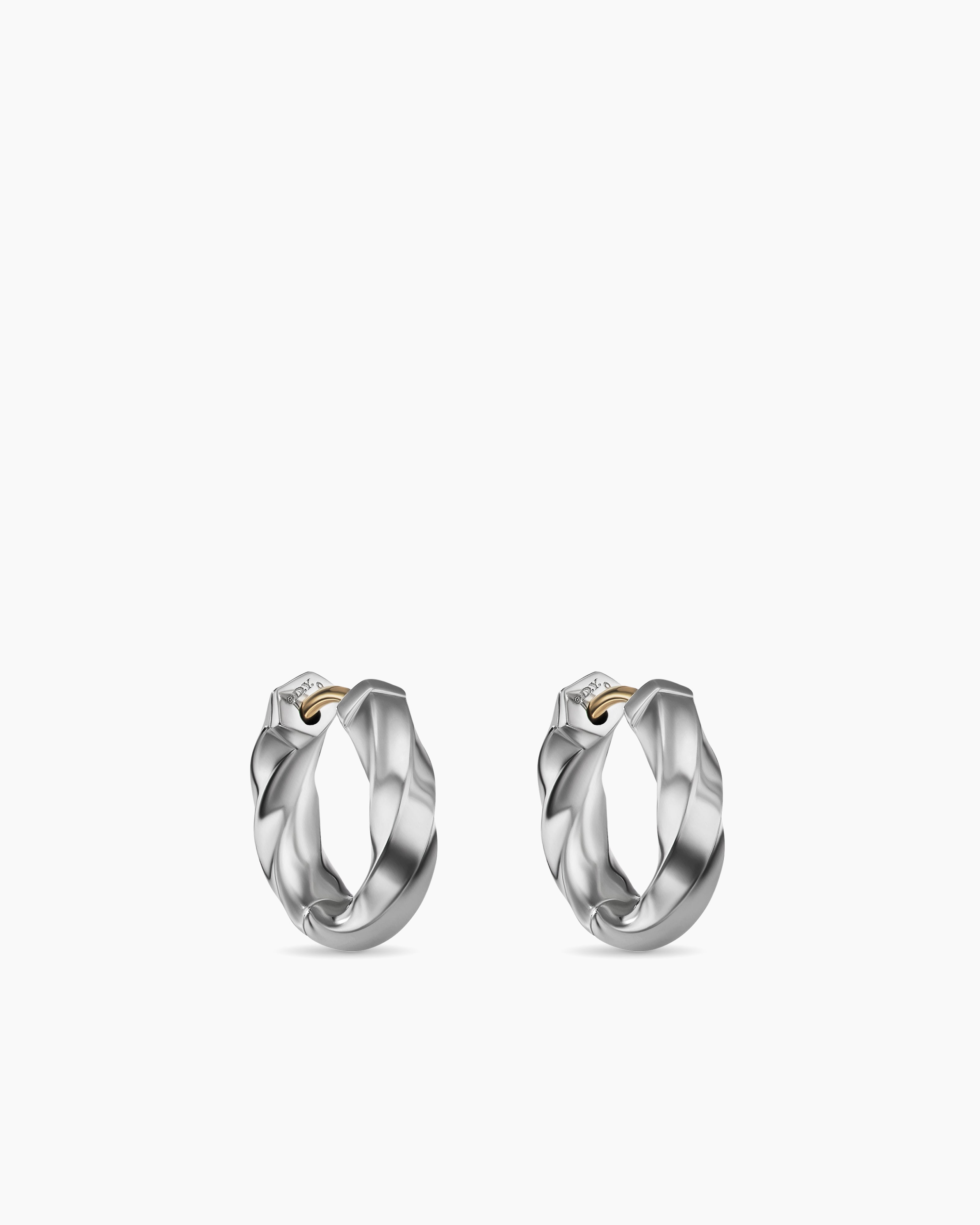 lv earrings for women logo hoops silver