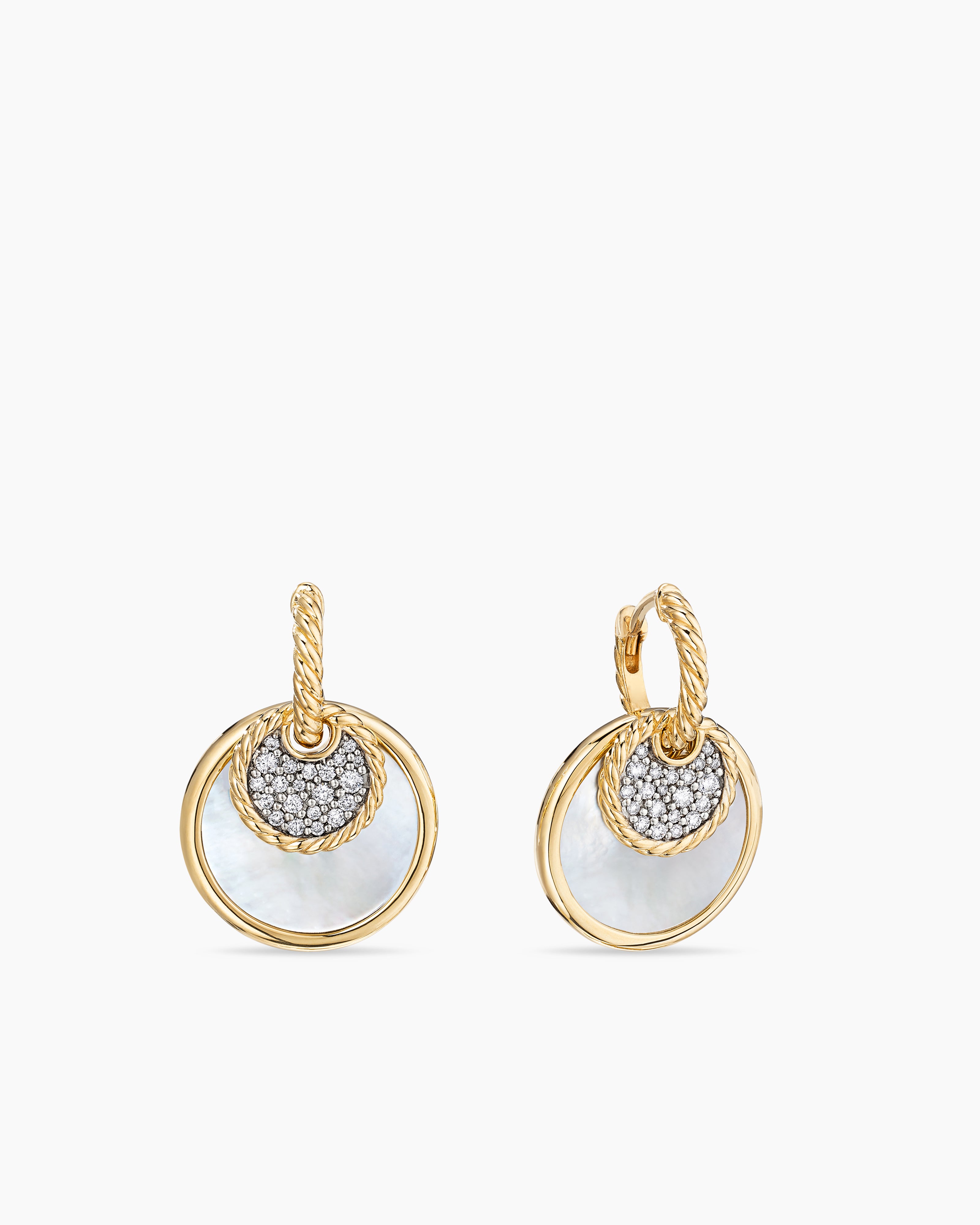 18ct White Gold Diamond Stud Earrings | Cerrone Jewellers