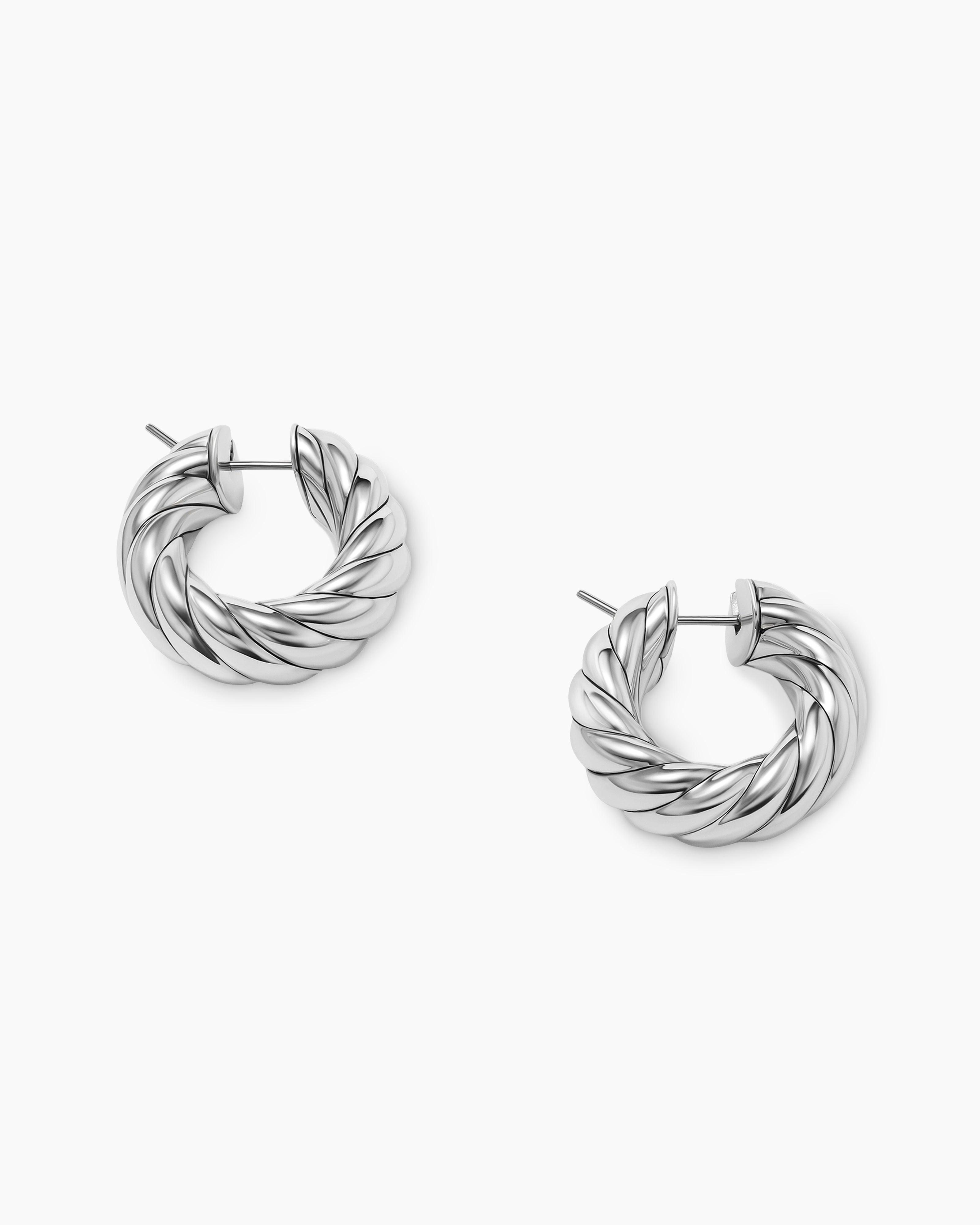 Silver Hoop Earring Set – Hoops By Hand
