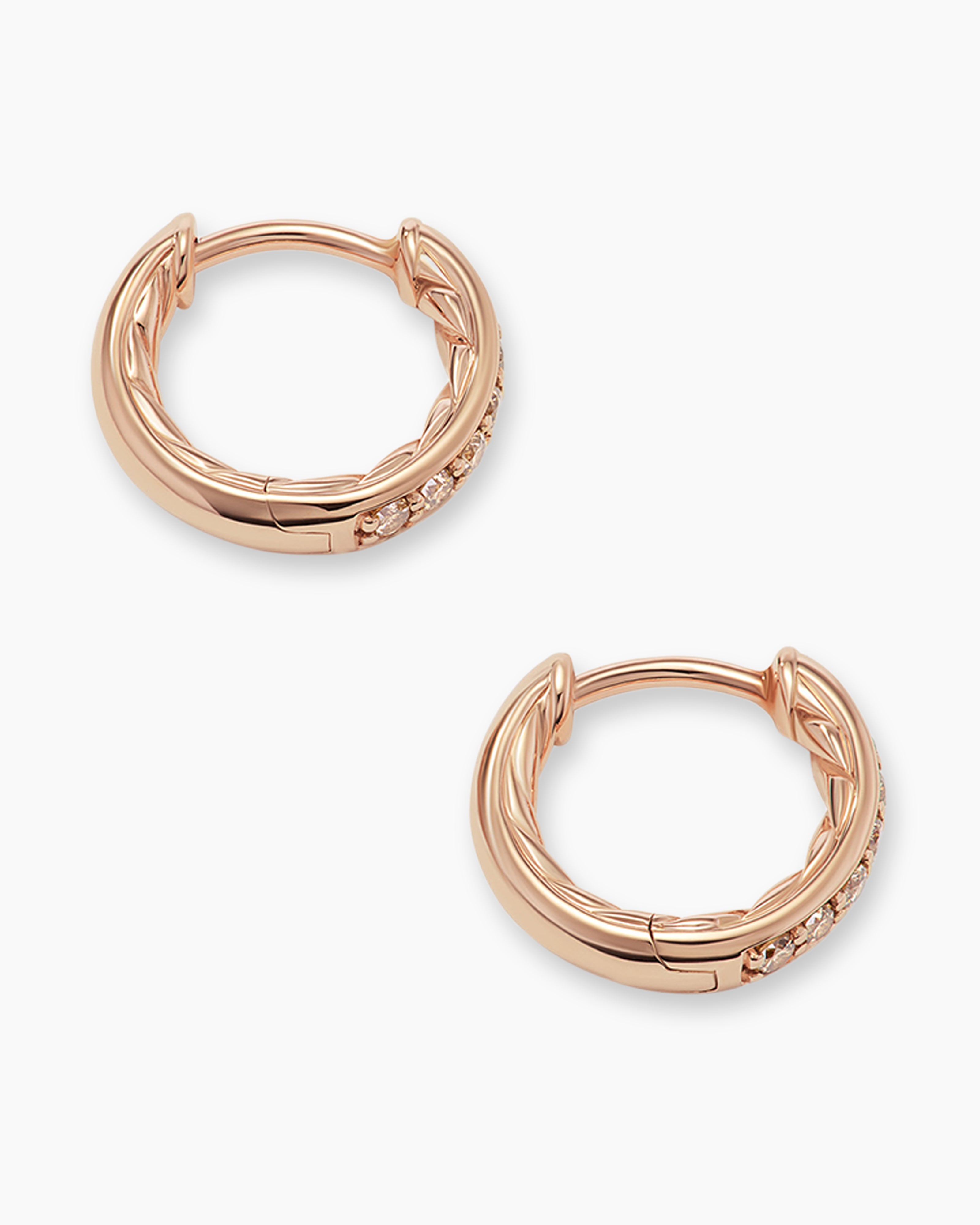 The Aura Silver Earrings - buy latest Rose gold earrings designs online at  best price — KO Jewellery
