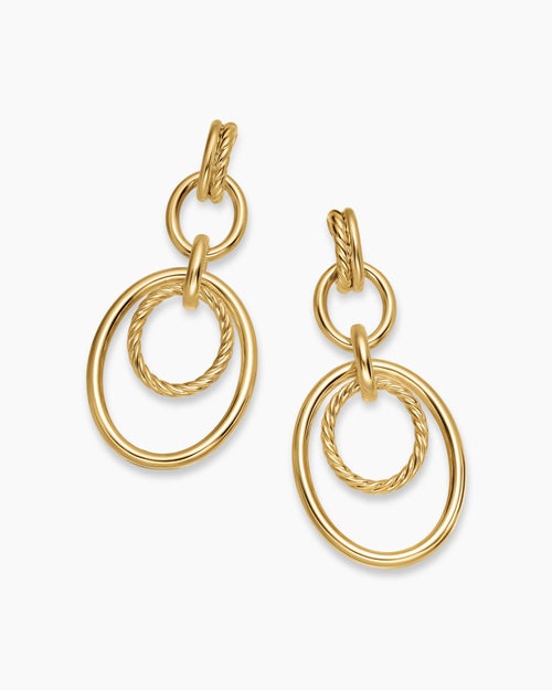 Womens DY Mercer® Mobile Drop Earrings in 18K Yellow Gold, 65.7mm