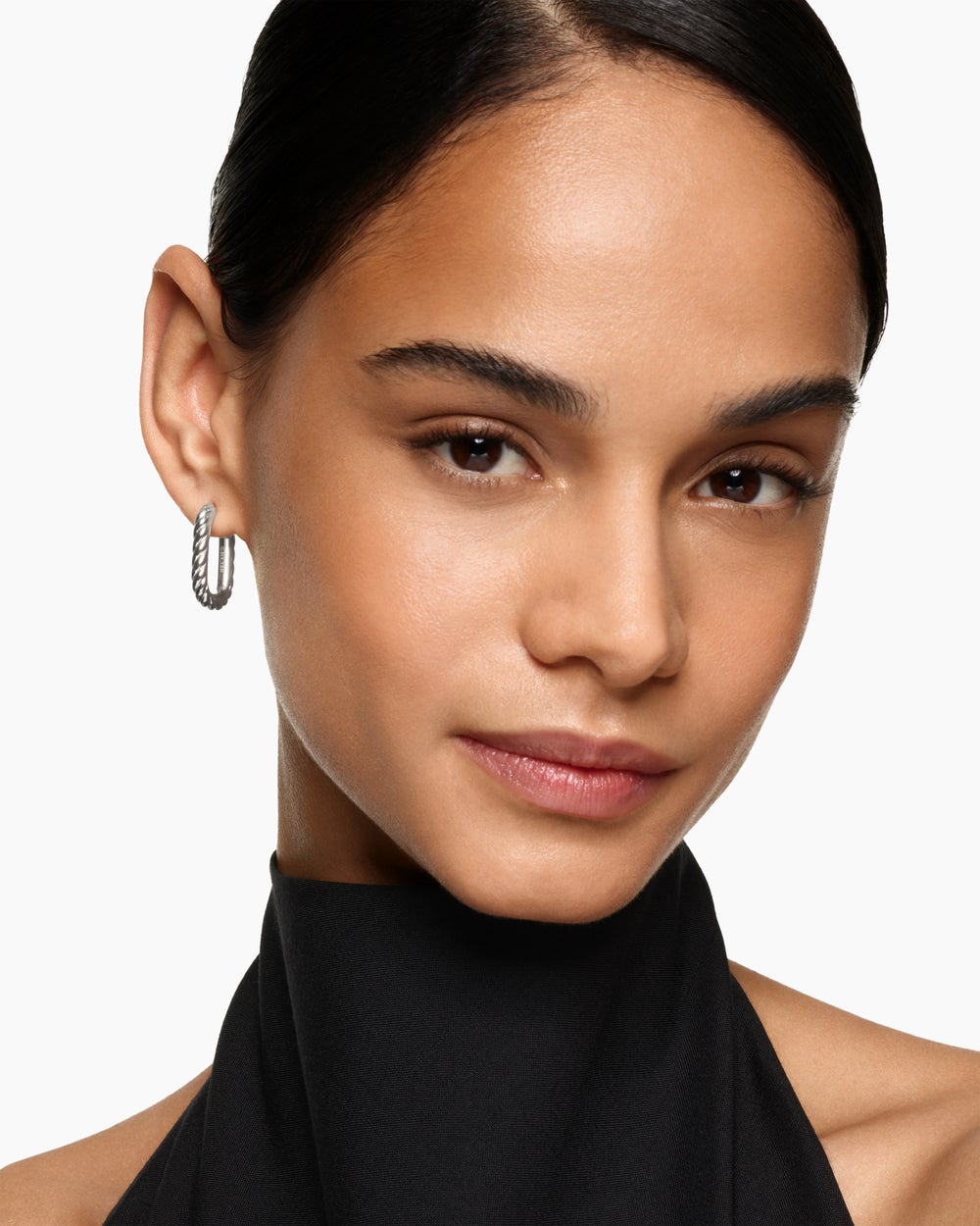 Créoles Cable DY Madison® en argent sterling, 24,3 mm femmes