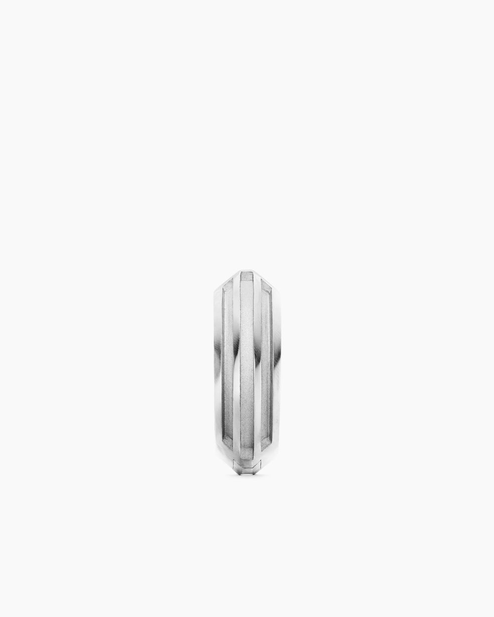 Créole Streamline® en argent sterling, 14 mm hommes