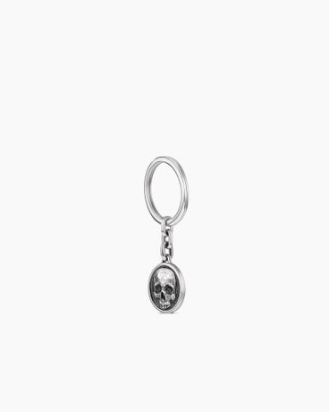 Life and Death Duality Keychain in Sterling Silver, 42.8mm