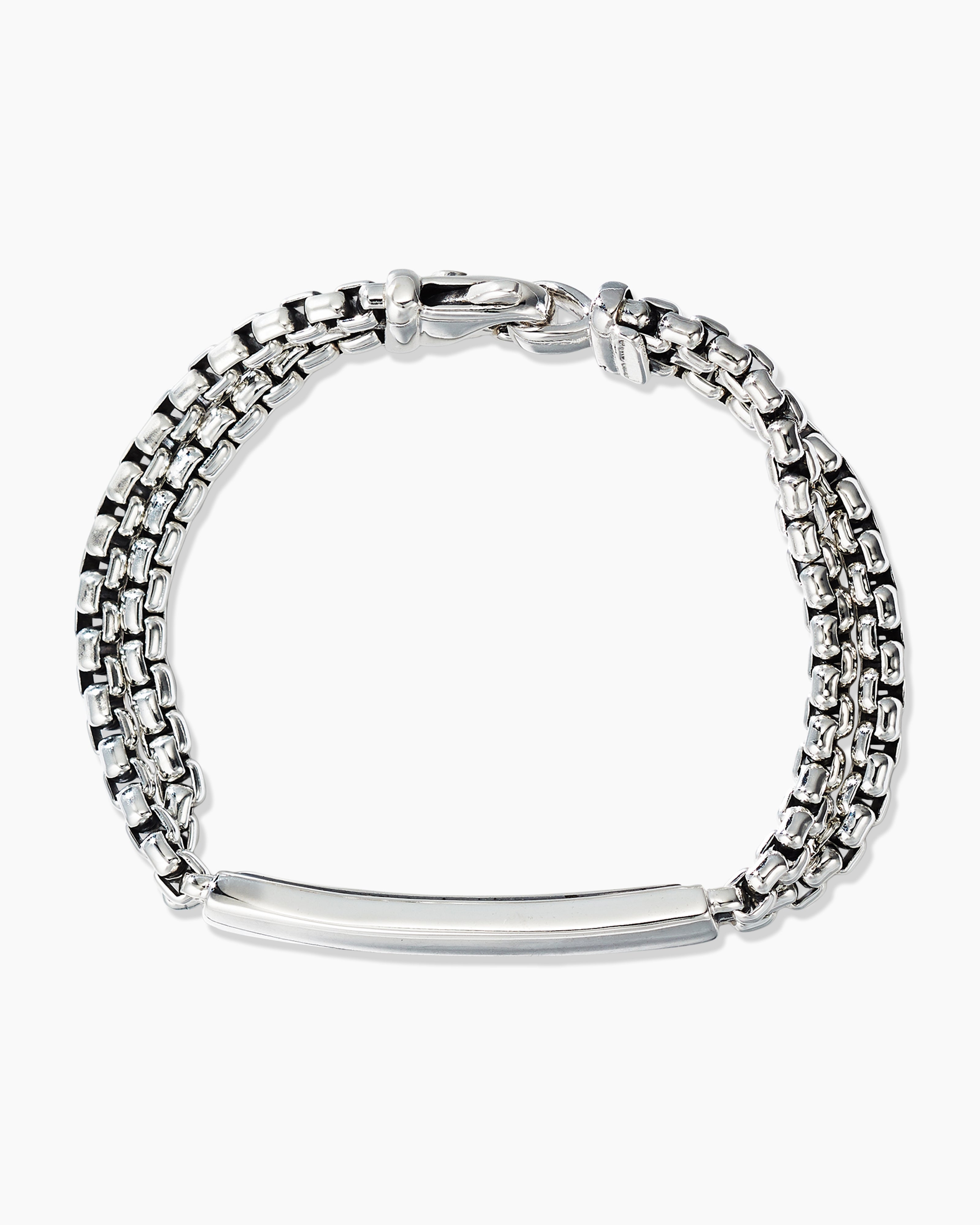 Stylish Platinum Cuff Bracelets for Men