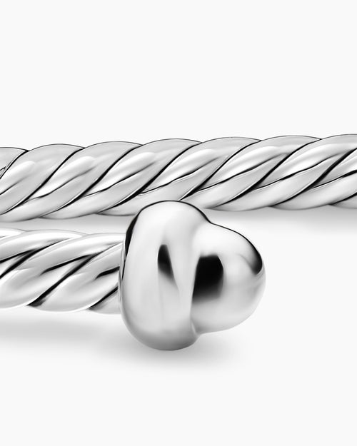 Womens Micro Cable Flex® Teen Bracelet in Sterling Silver, 2.6mm