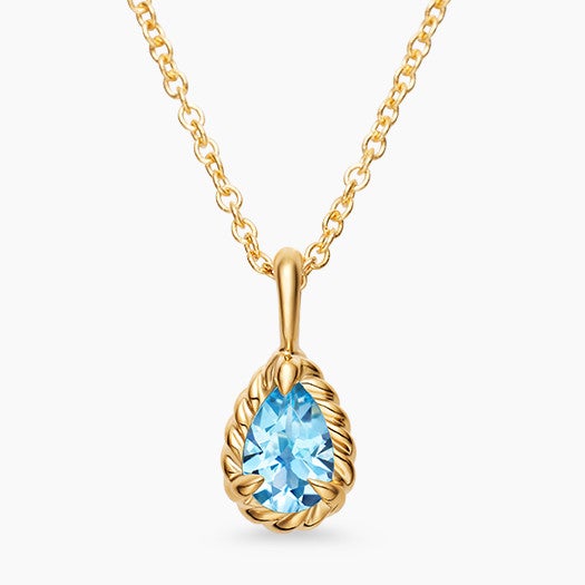 Cable Collectibles® Kids Teardrop Necklace in 18K Yellow Cable Collectibles® Kids Teardrop Necklace in 18K Yellow