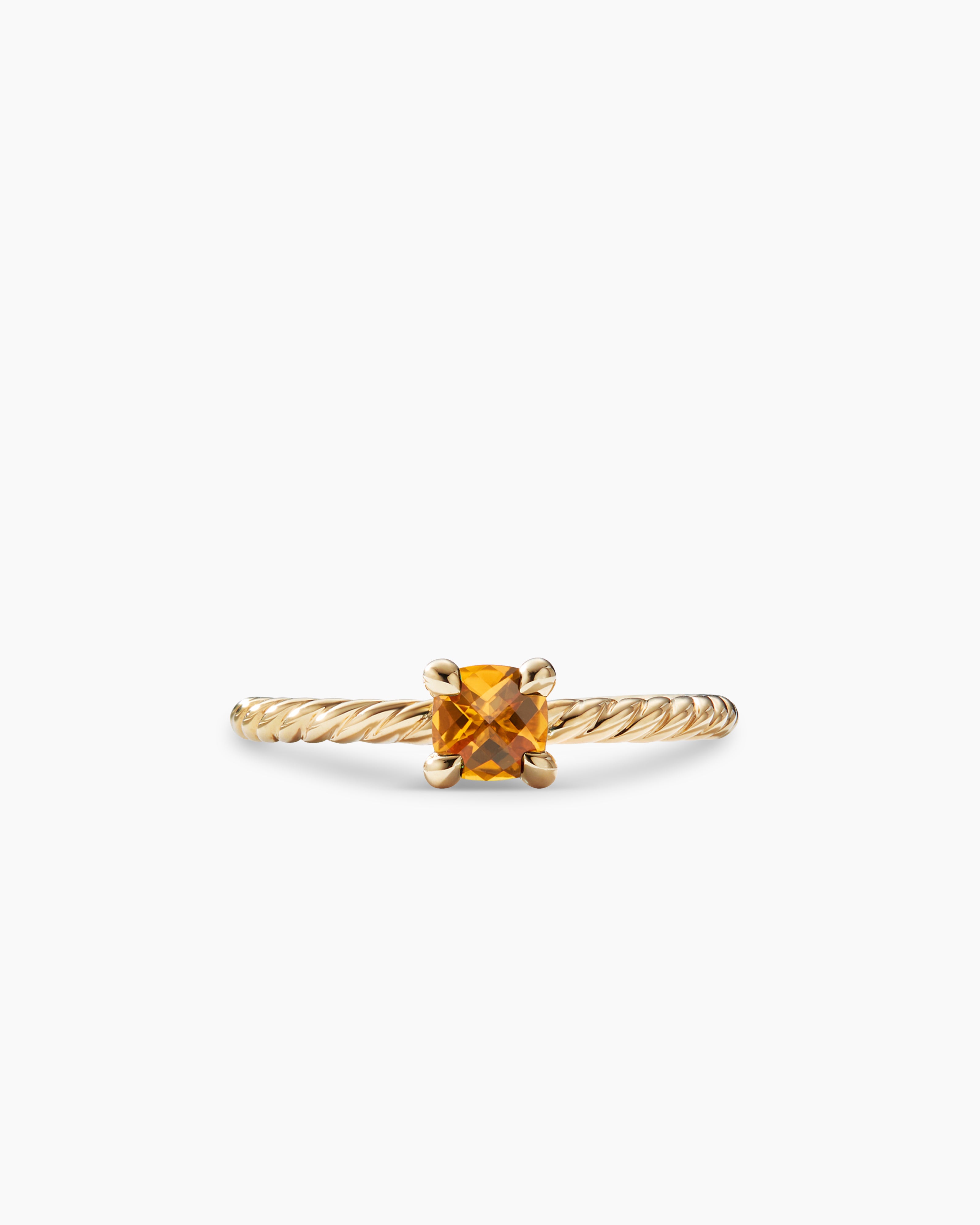 Albion Ring in Sterling Silver with 18K Yellow Gold and Diamonds, 11mm