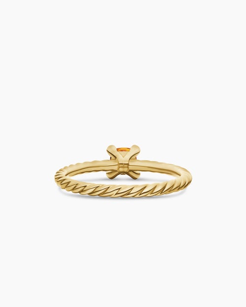 Chatelaine Teen Ring in 18K Yellow Gold, 4mm