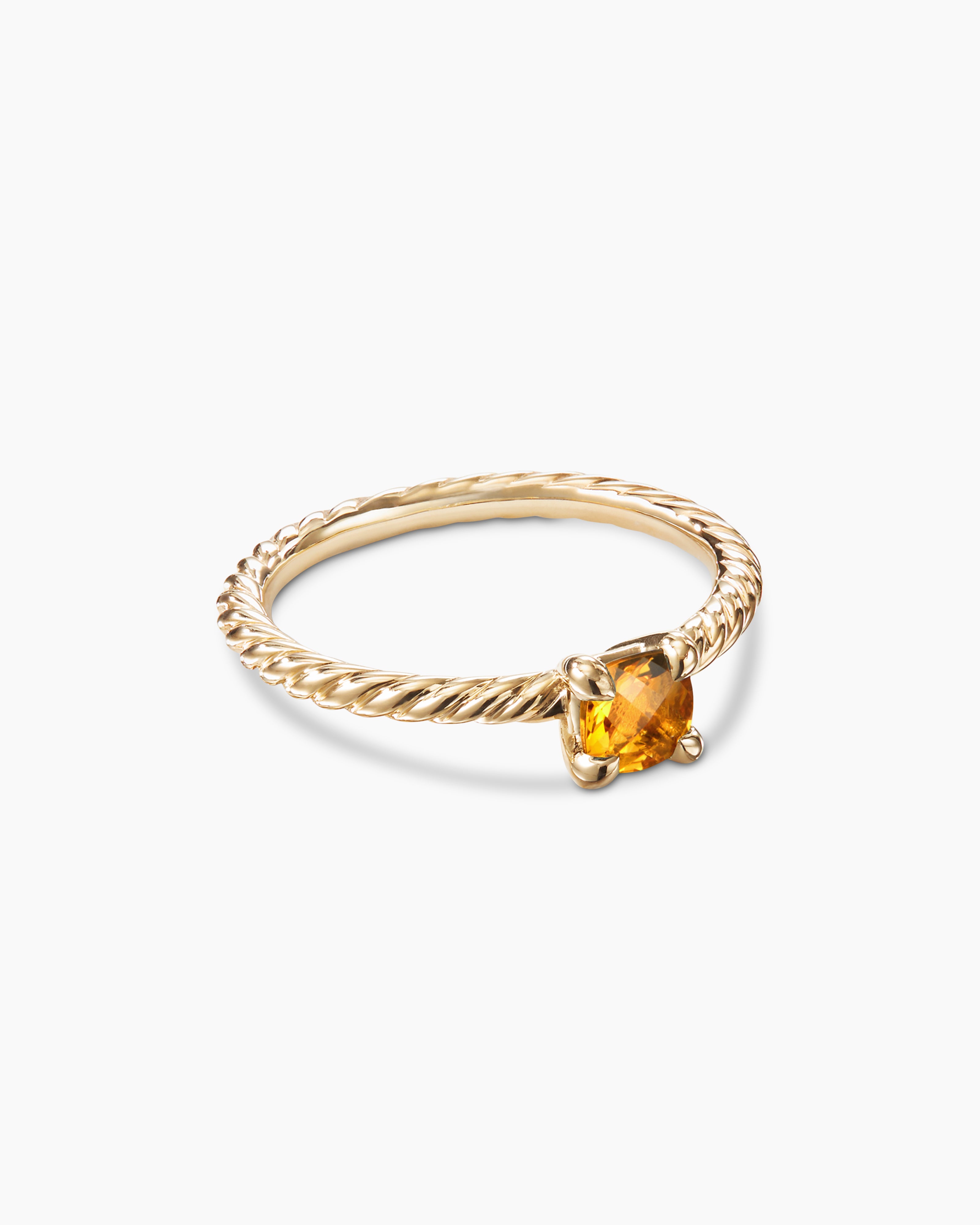 Albion Kids Ring in Sterling Silver with Diamonds, 4mm | David Yurman
