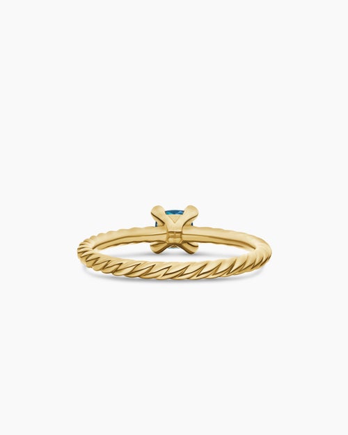 Chatelaine Teen Ring in 18K Yellow Gold, 4mm