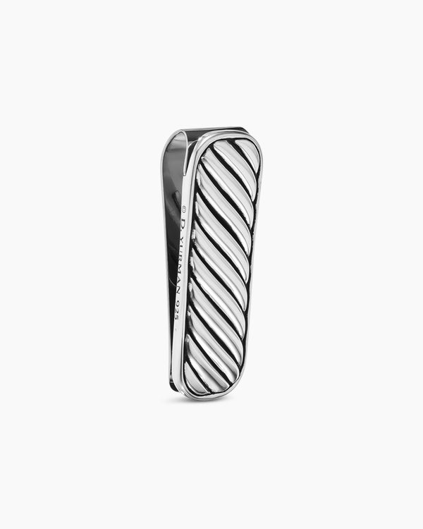 david van hagen Cable Money Clip Sterling Silver 51mm