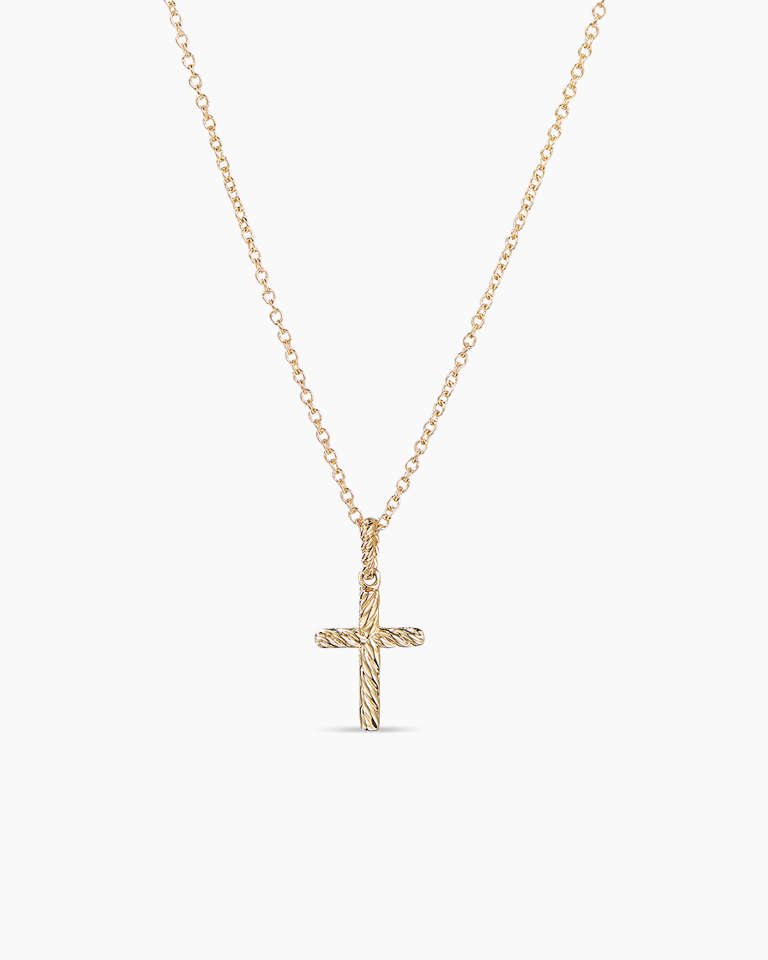 Buy 925 Sterling Silver Pink Enamel Heart Open Cross Pendant Necklace  Children 16