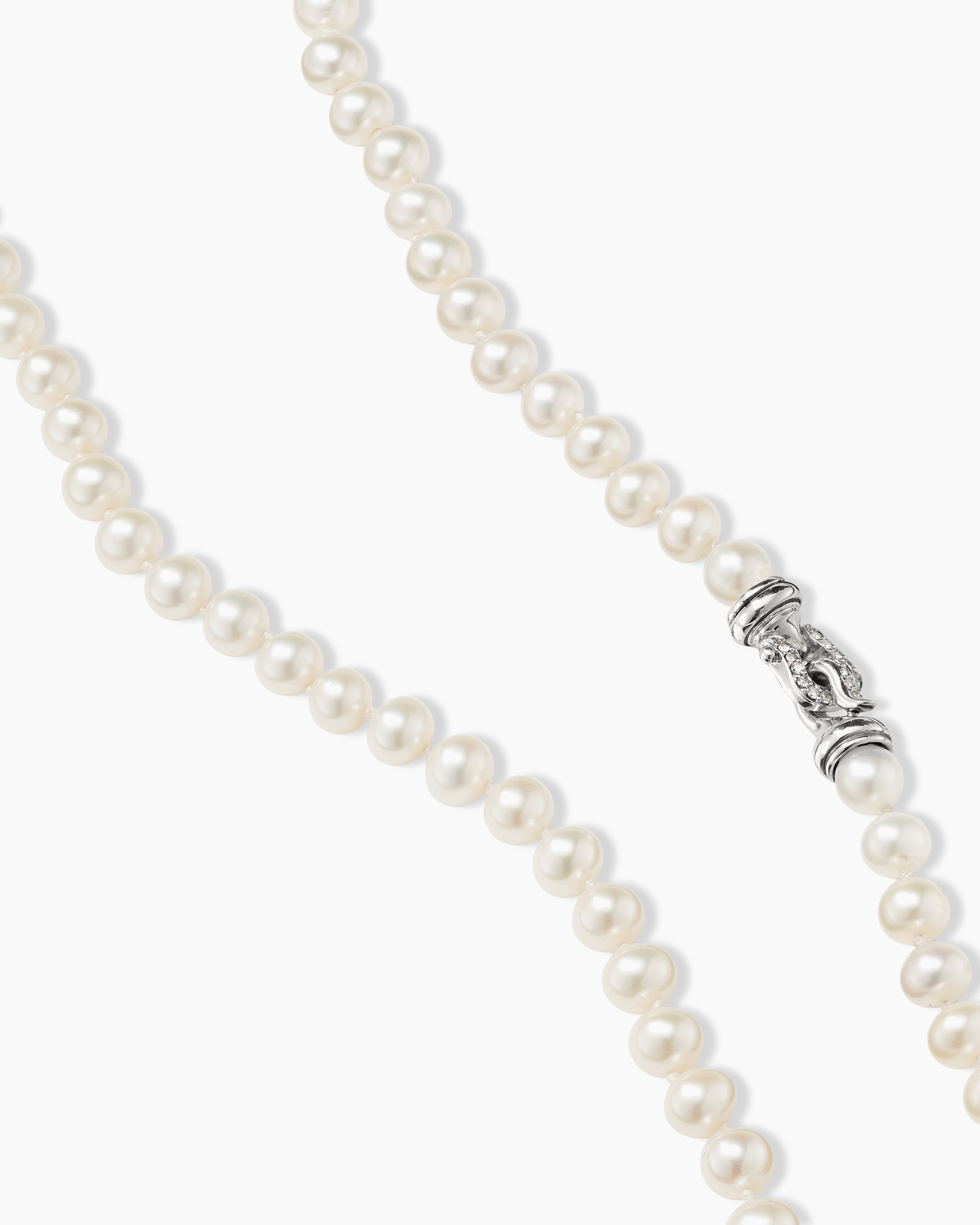 The amber love- lavender oval shape pearl necklace – Mangatrai Gems &  Jewels Pvt Ltd