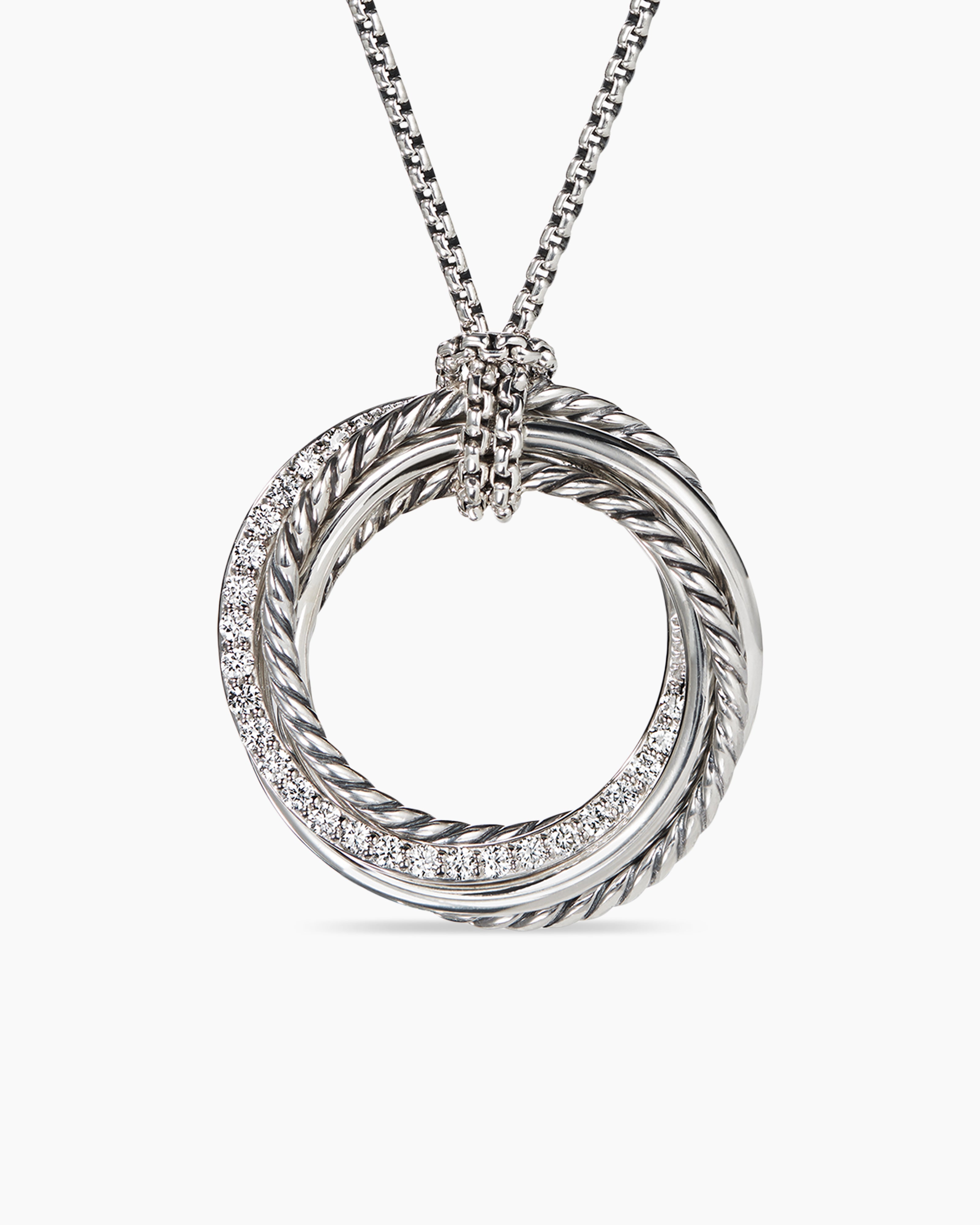 David Yurman Crossover Hoop Pendant Necklace | Nordstrom | Pendant, Pendant  necklace, Necklace