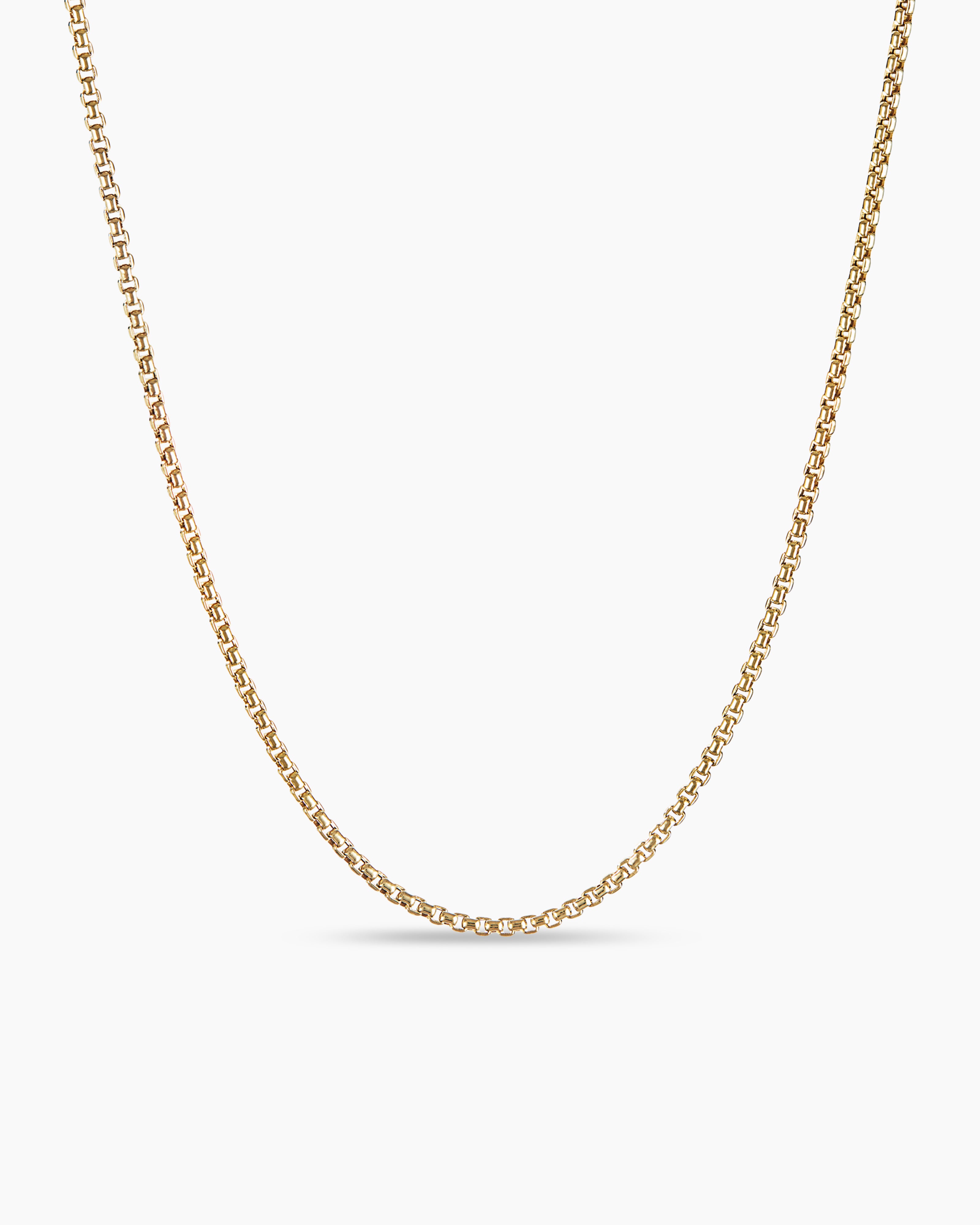Bright Gold Plated 5mm Chain Necklace Extender w/ Drop 2 inch (5)