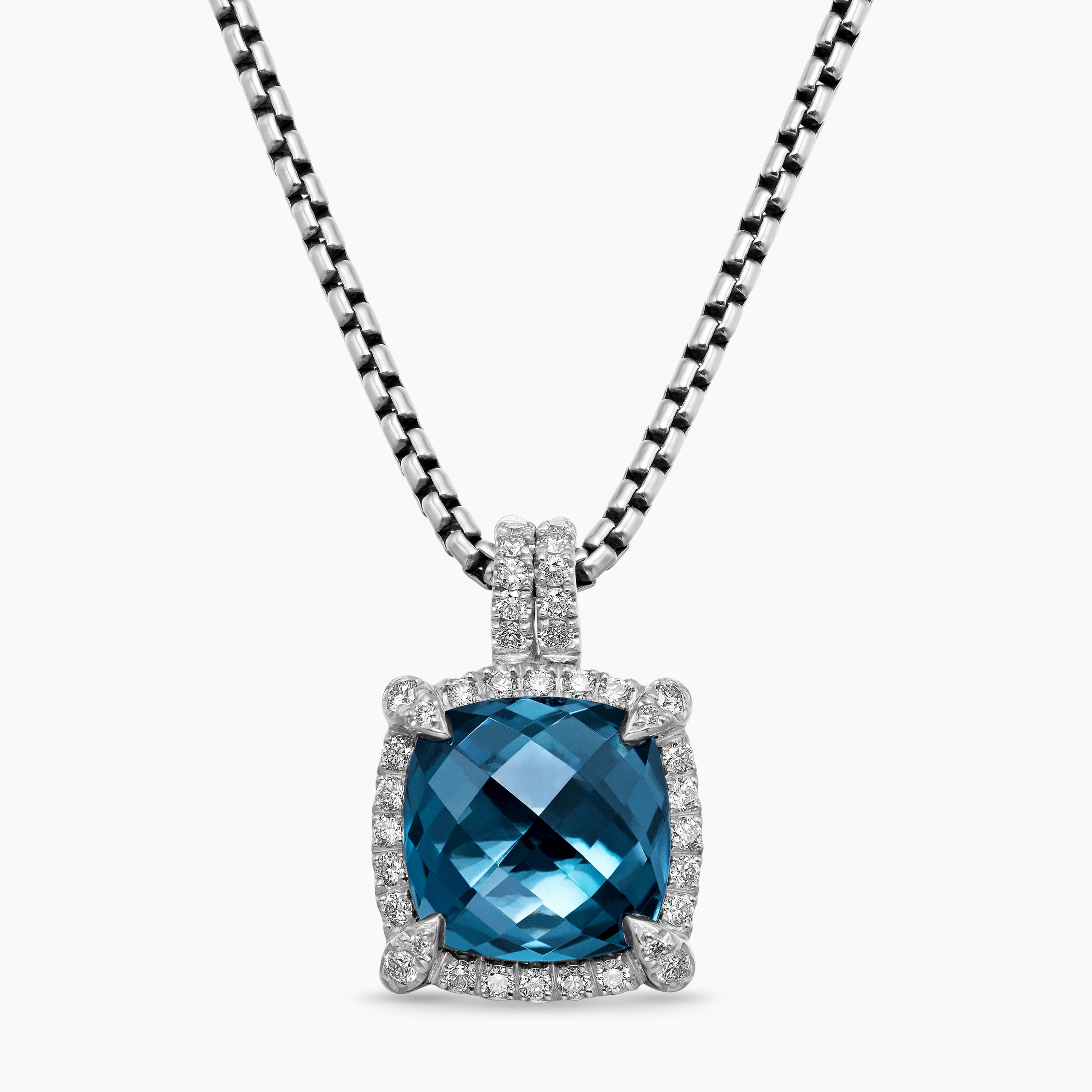 David yurman blue deals topaz necklace