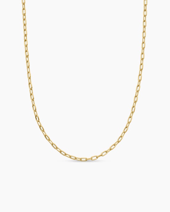 DY Madison® Chain Necklace in 18K Yellow Gold, 3mm