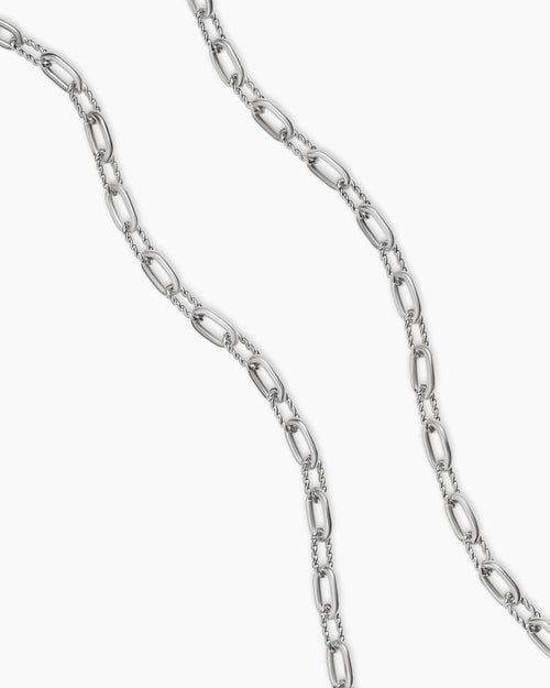 Womens DY Madison Chain Necklace in Sterling Silver, 3mm