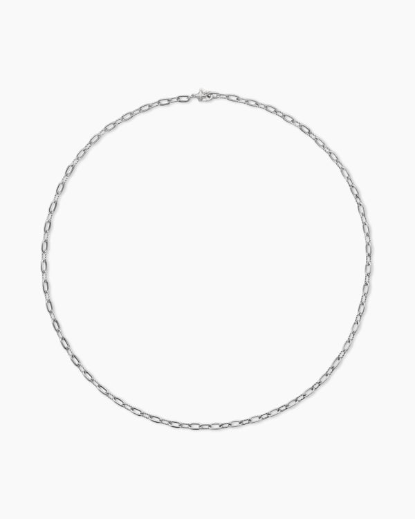 Collier chaîne DY Madison en argent sterling, 3 mm