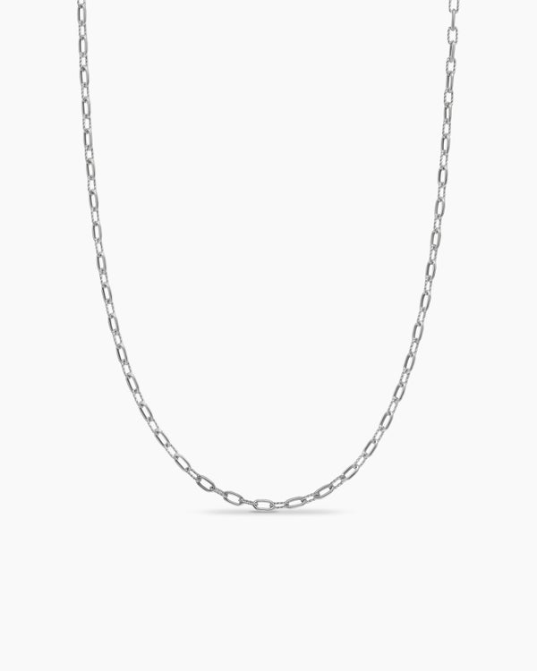 Collier chaîne DY Madison en argent sterling, 3 mm