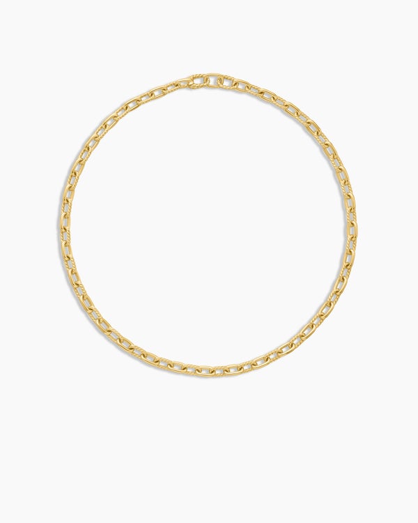 DY Madison Chain Necklace in 18K Yellow Gold, 6mm