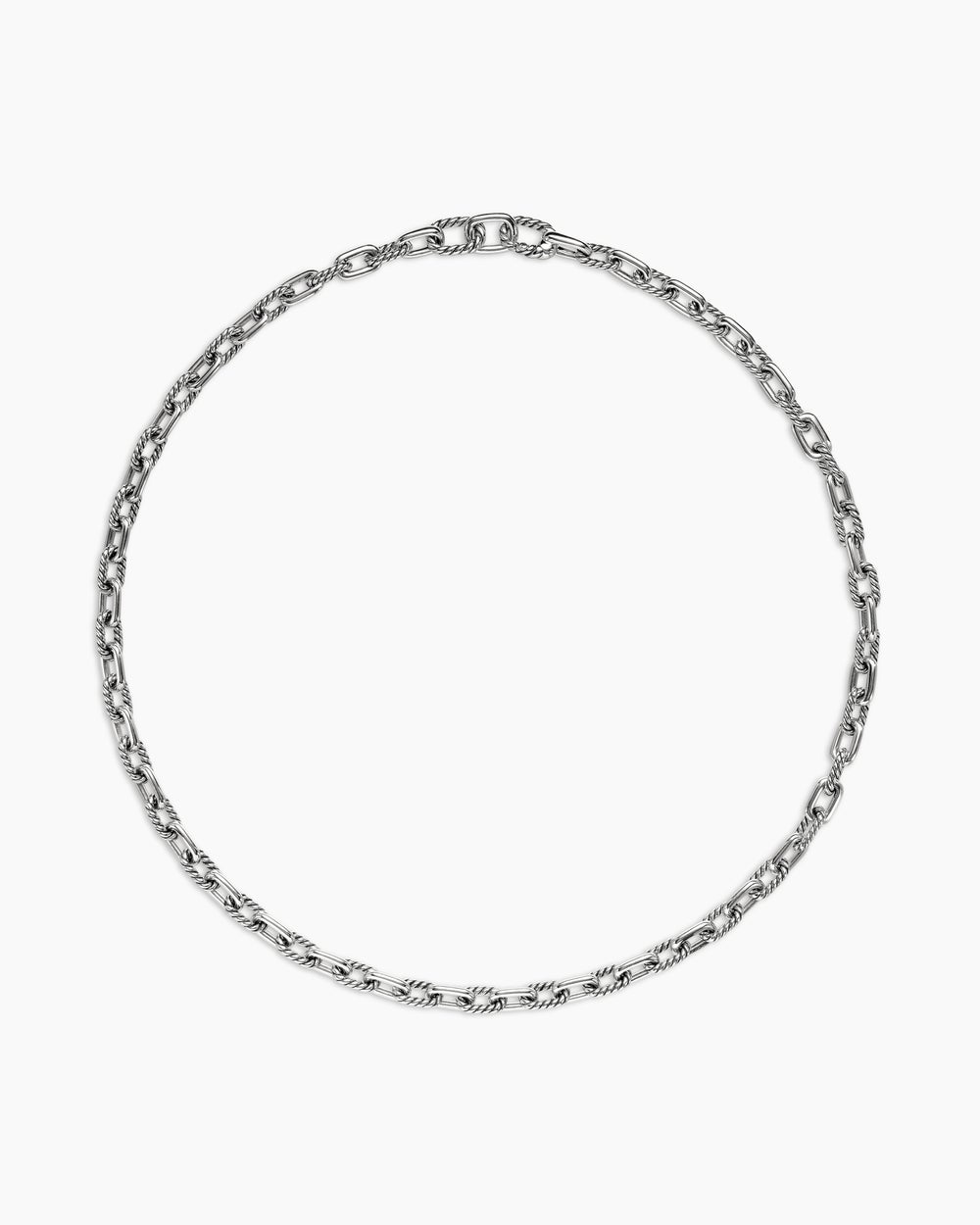 Womens DY Madison Chain Necklace in Sterling Silver, 5.5mm