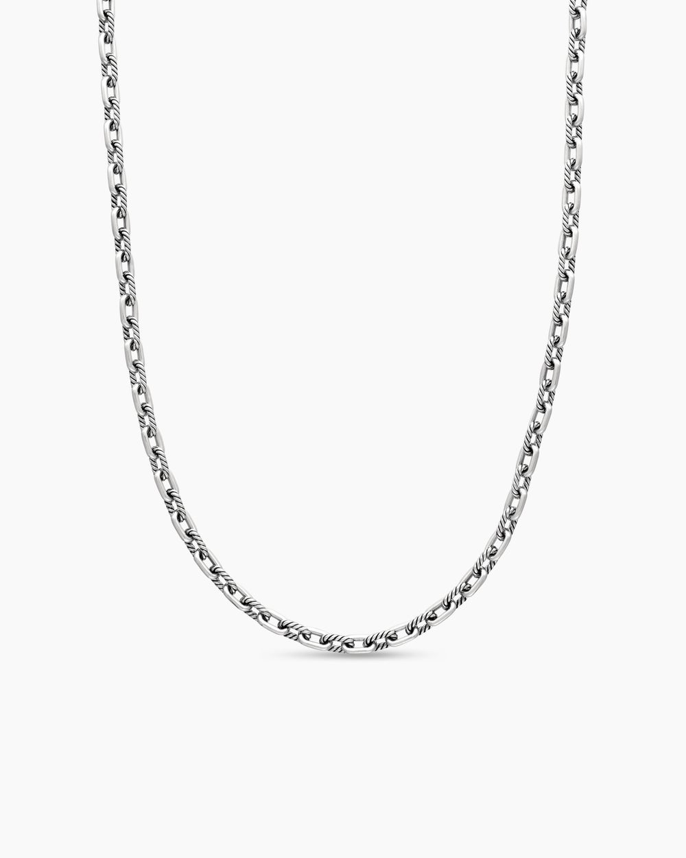 Womens DY Madison Chain Necklace in Sterling Silver, 5.5mm
