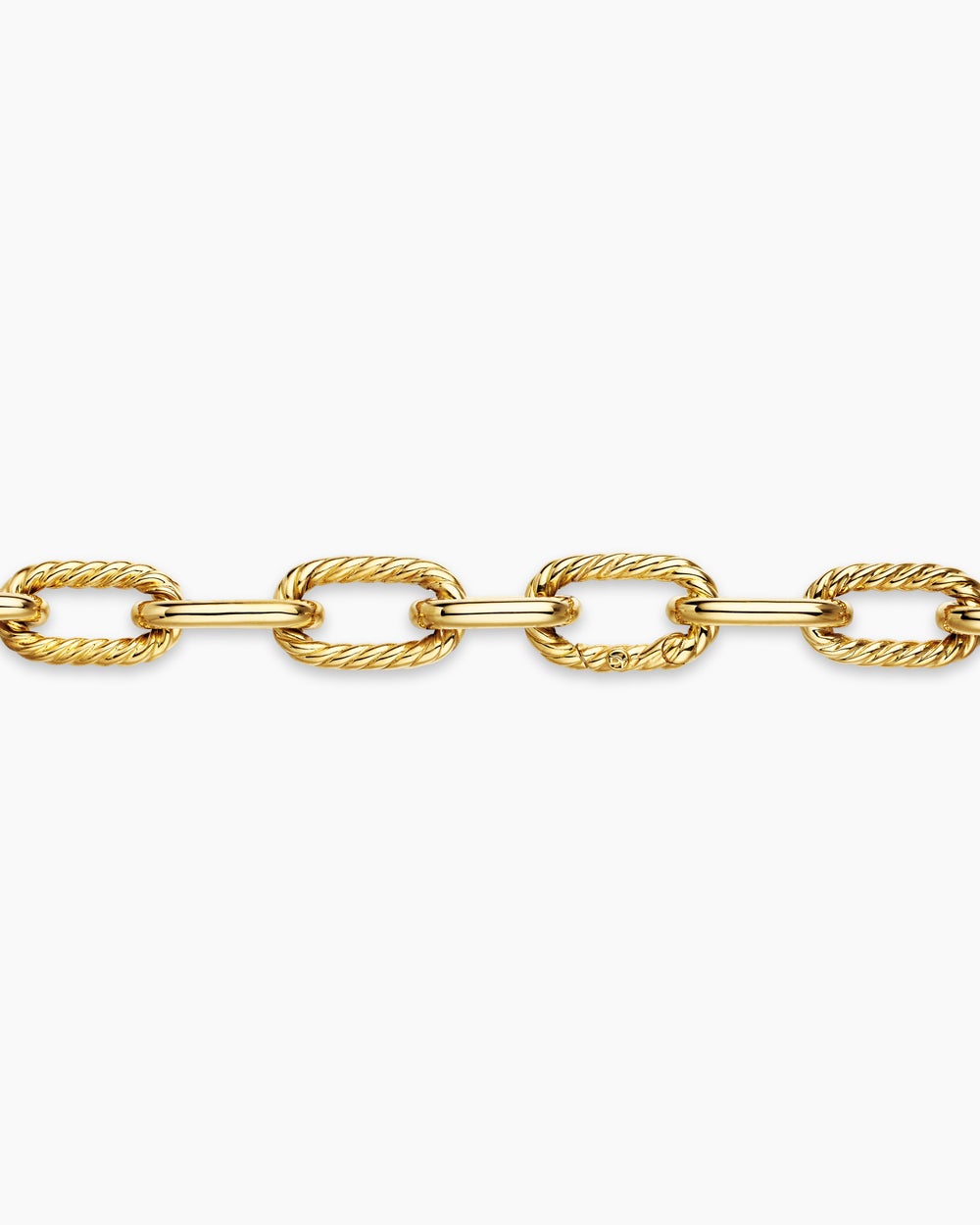 Womens DY Madison® Chain Necklace in 18K Yellow Gold, 11mm