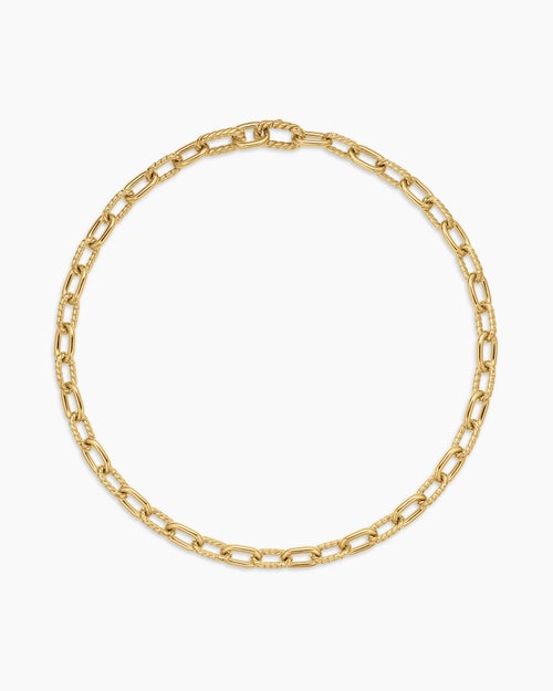 Womens DY Madison® Chain Necklace in 18K Yellow Gold, 8.5mm
