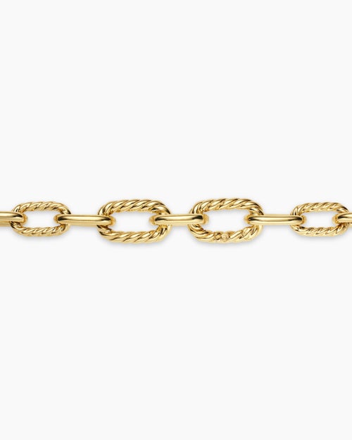 Womens DY Madison® Chain Necklace in 18K Yellow Gold, 8.5mm