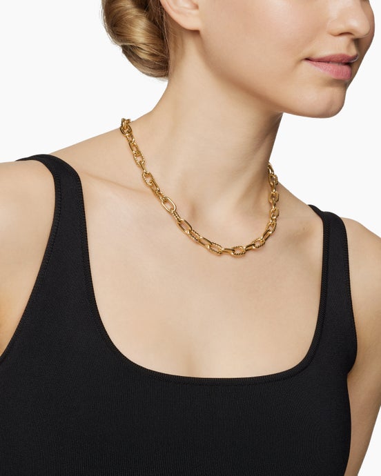 DY Madison® Chain Necklace in 18K Yellow Gold, 8.5mm