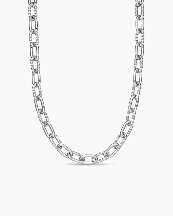 Collier chaîne DY Madison® en argent sterling, 8,5 mm