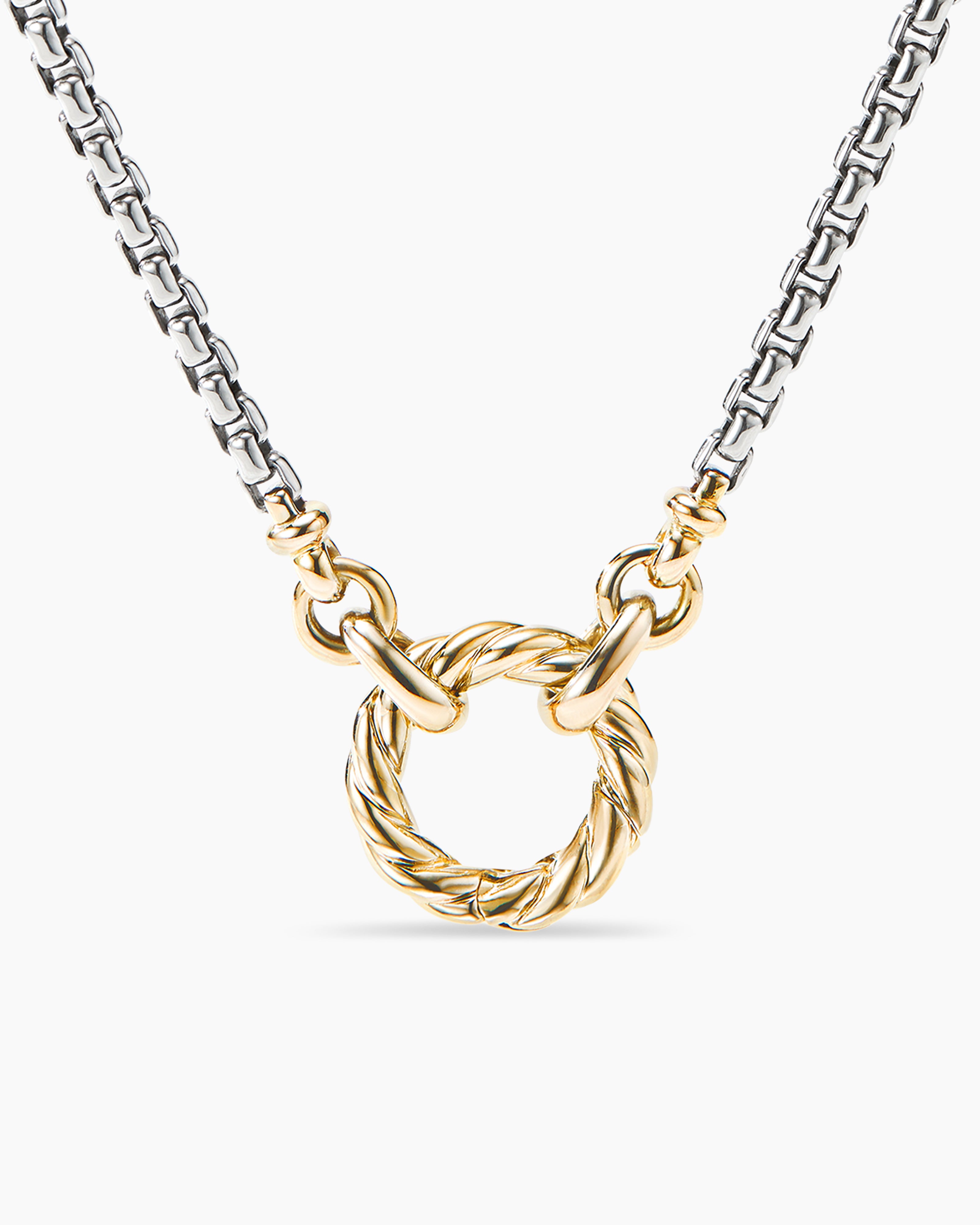 Rope & Box Chain Necklace