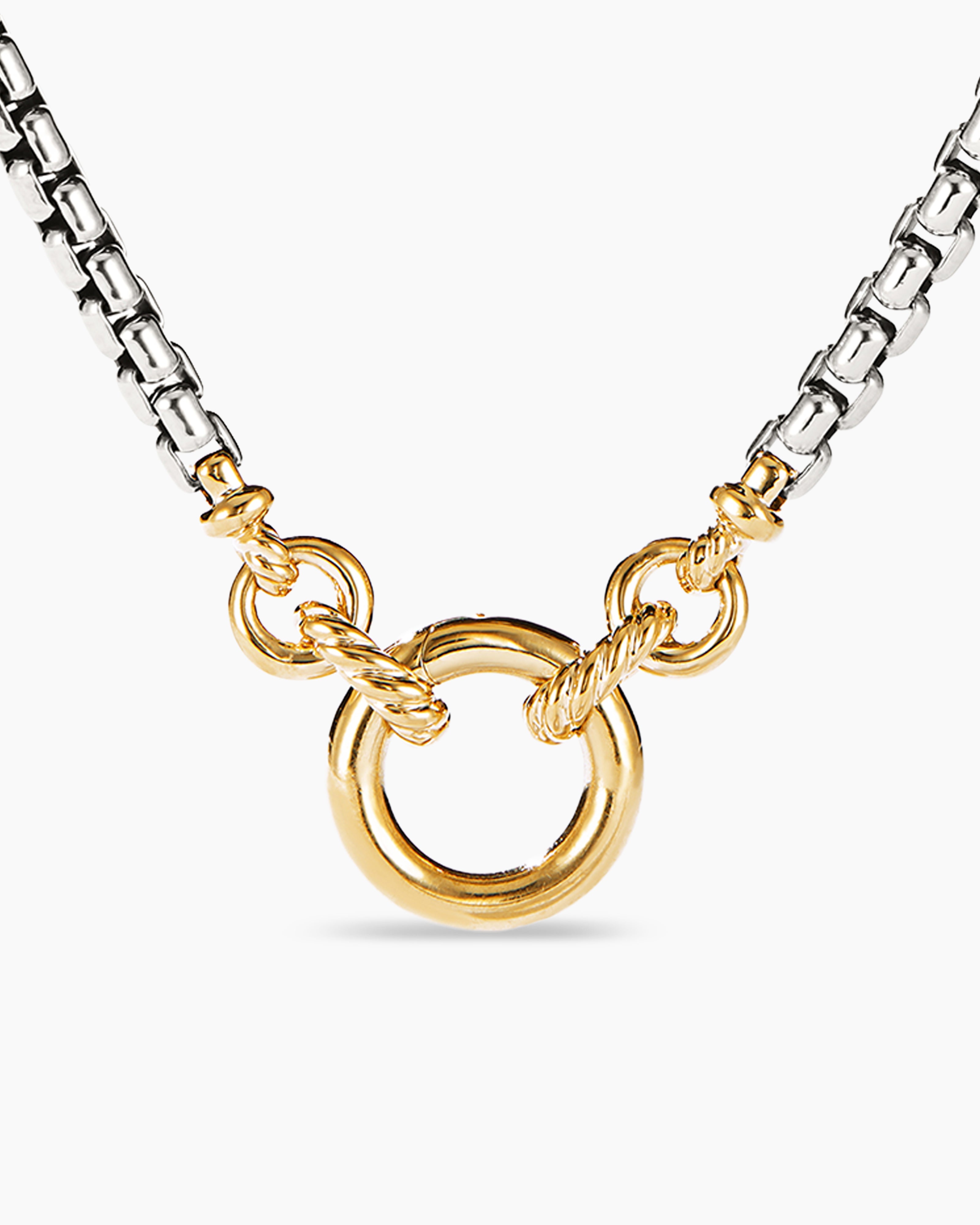 18K Gold Adjustable Box Chain Necklace | Rastaclat