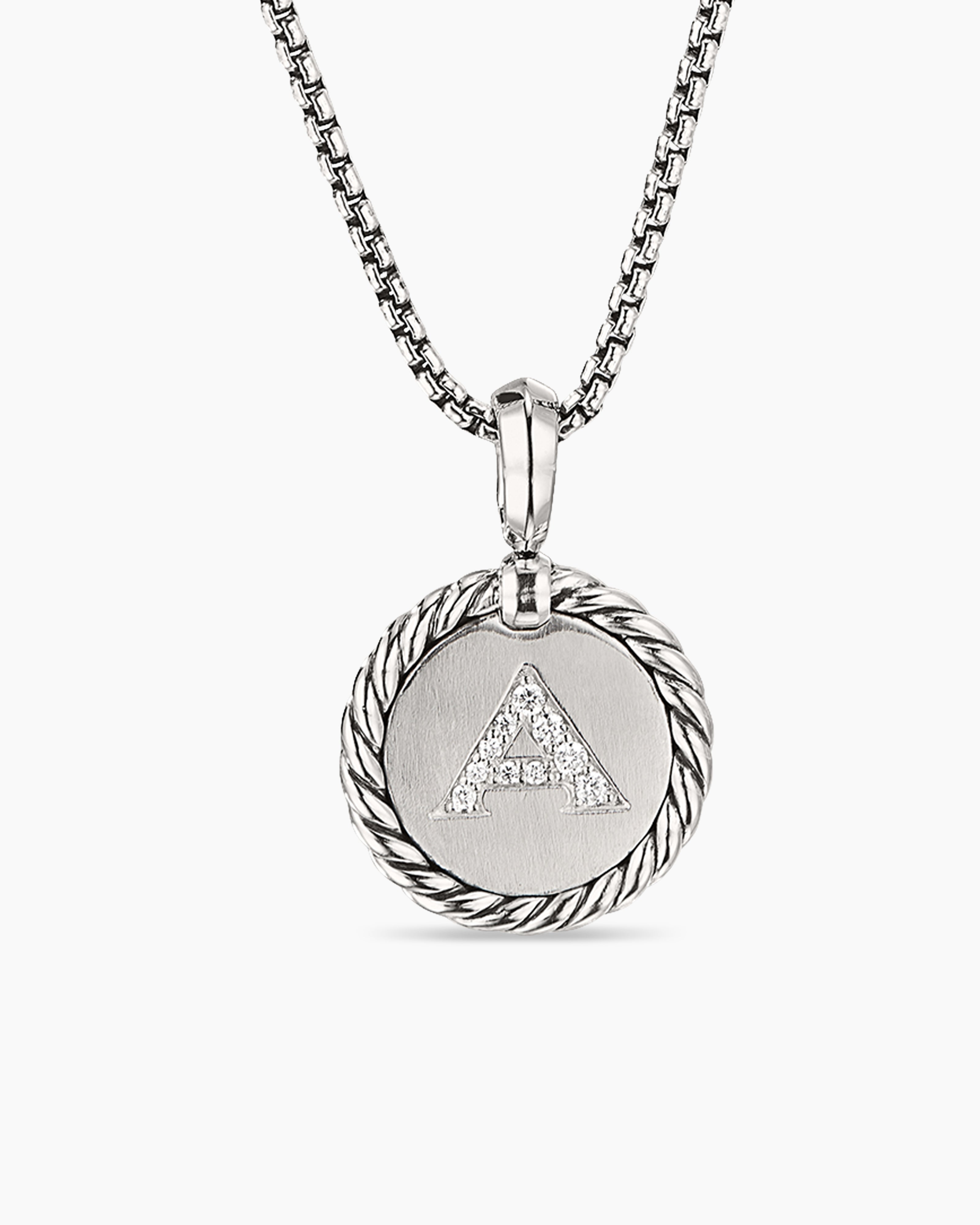 Design Your Own Silver Small Charm Necklace | Monica Rich Kosann