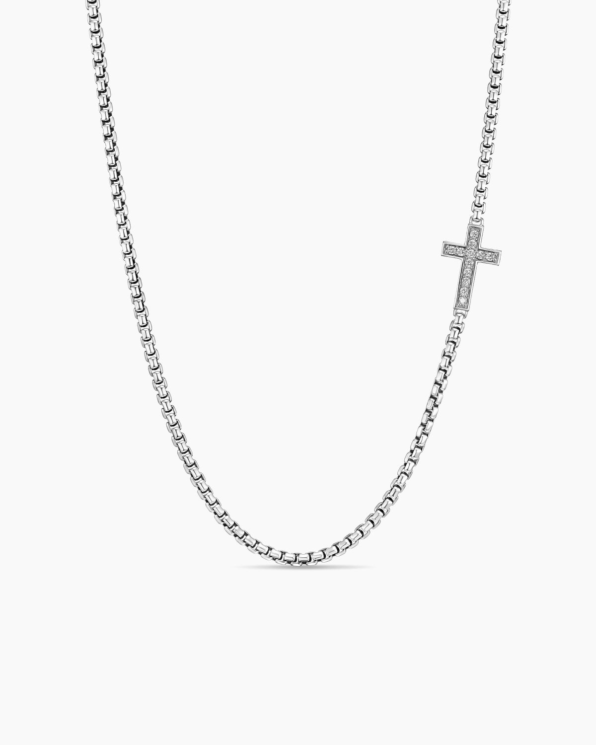 Cross Station Necklace 3.4mm