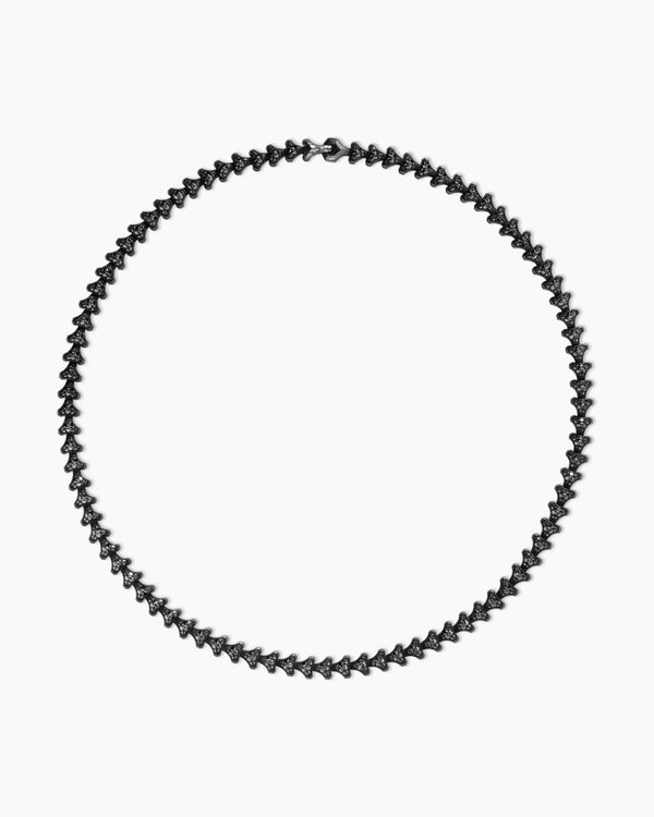 Armory Necklace in Black Titanium, 9.5mm