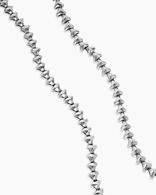 Mens Armory® Necklace in Sterling Silver, 9.5mm