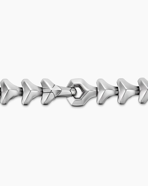 Mens Armoury Necklace in Sterling Silver, 9.5mm