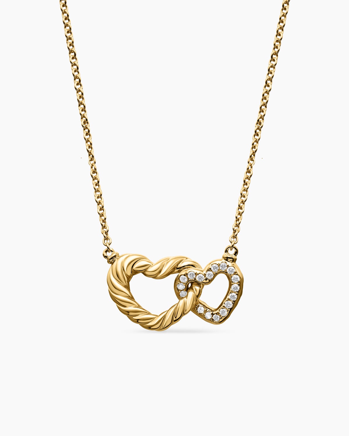 Cable Collectibles Interlocking Heart Necklace 20.6mm