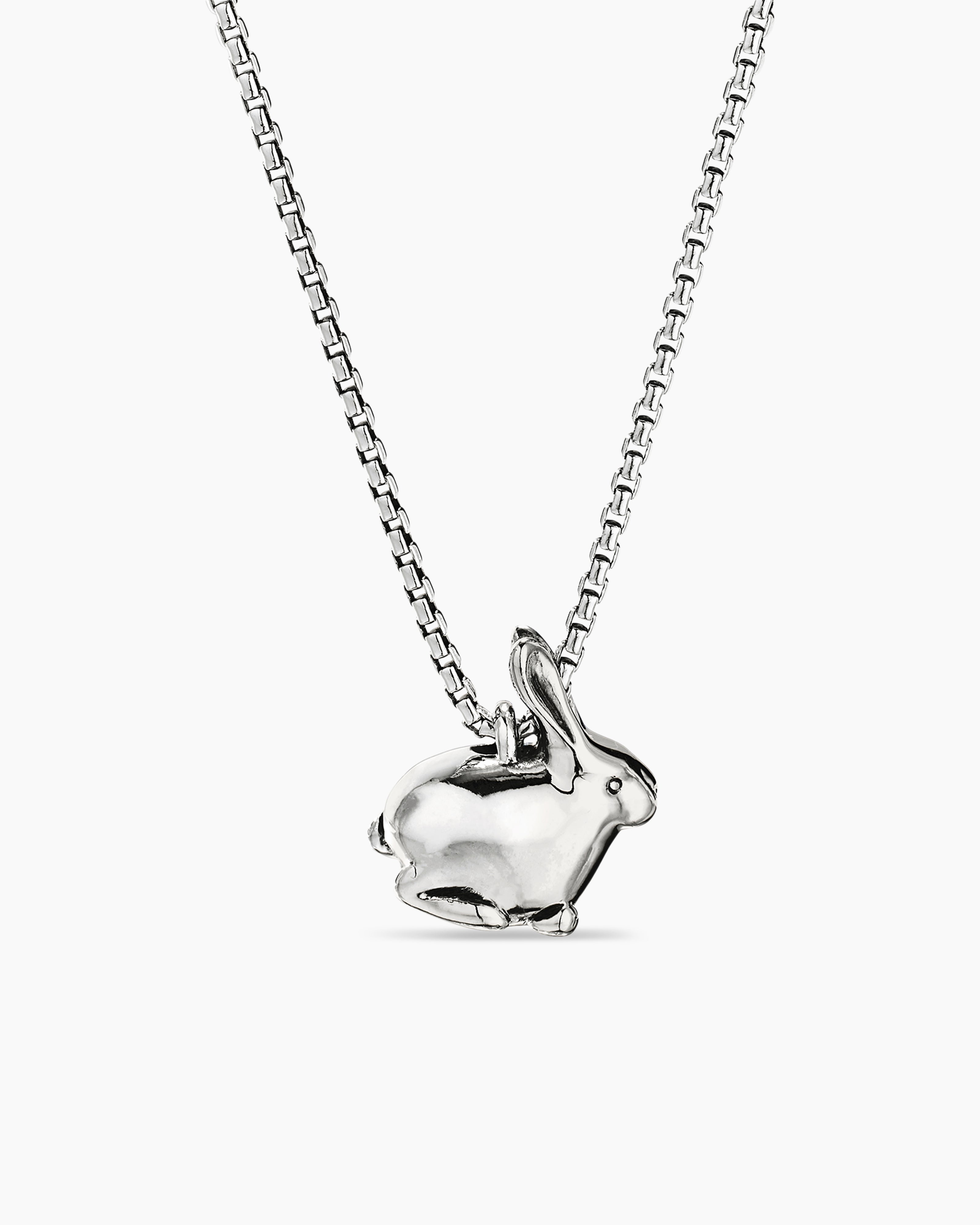 Sterling Silver Charm Necklace, Sterling silver