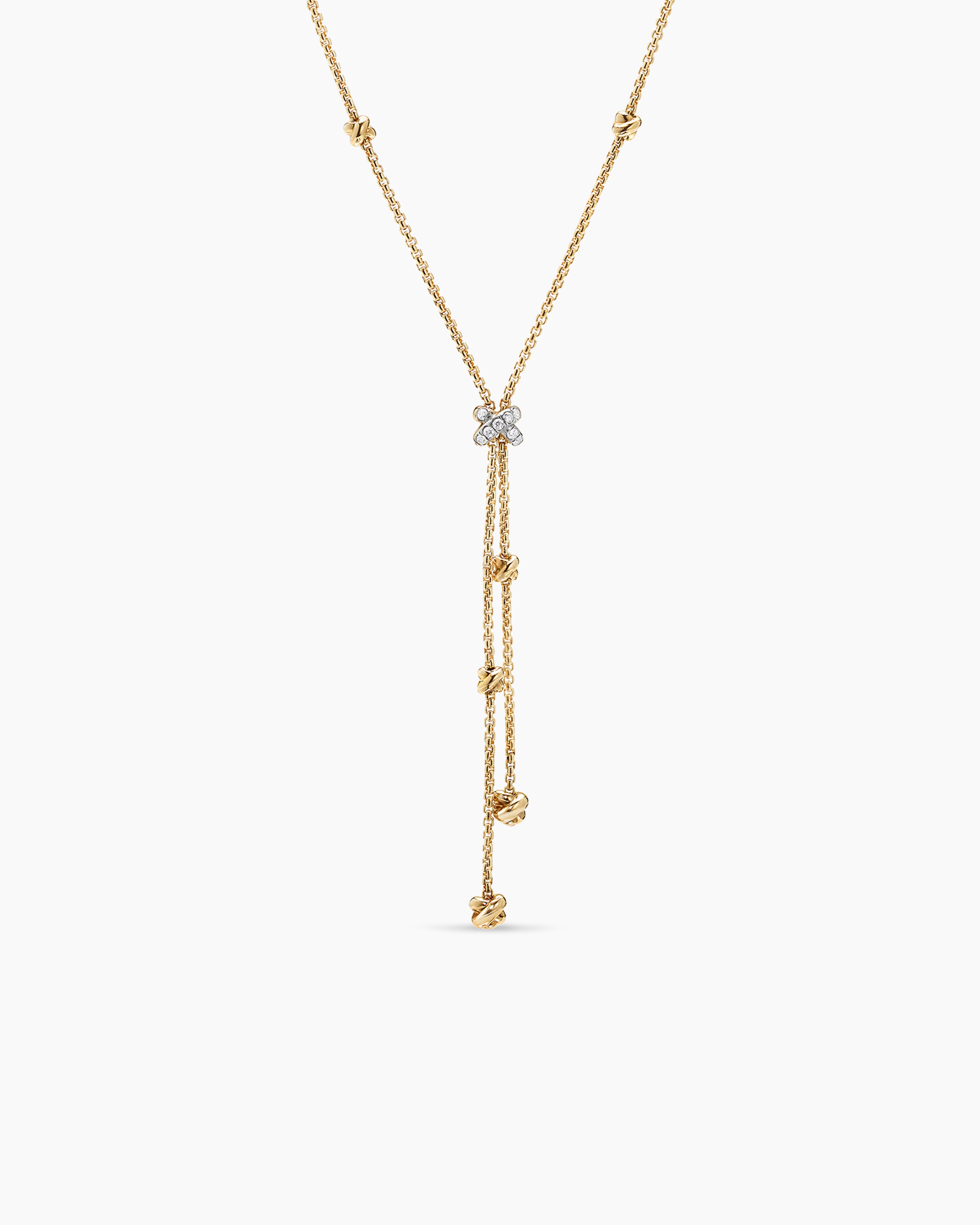 Dolla Bill Y'all Dollar Necklace in 14K Gold - White Trash Charms