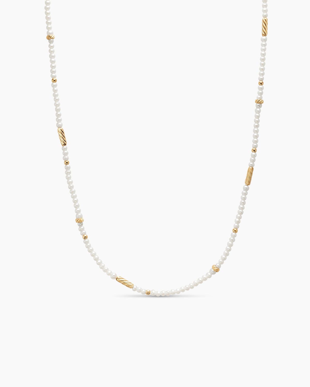 Color Bead Necklace 4mm